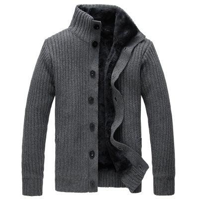 Sweater Men Coats Winter Warm Shirt Thick Jacket - melvincucci