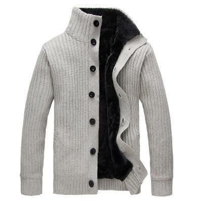 Sweater Men Coats Winter Warm Shirt Thick Jacket - melvincucci