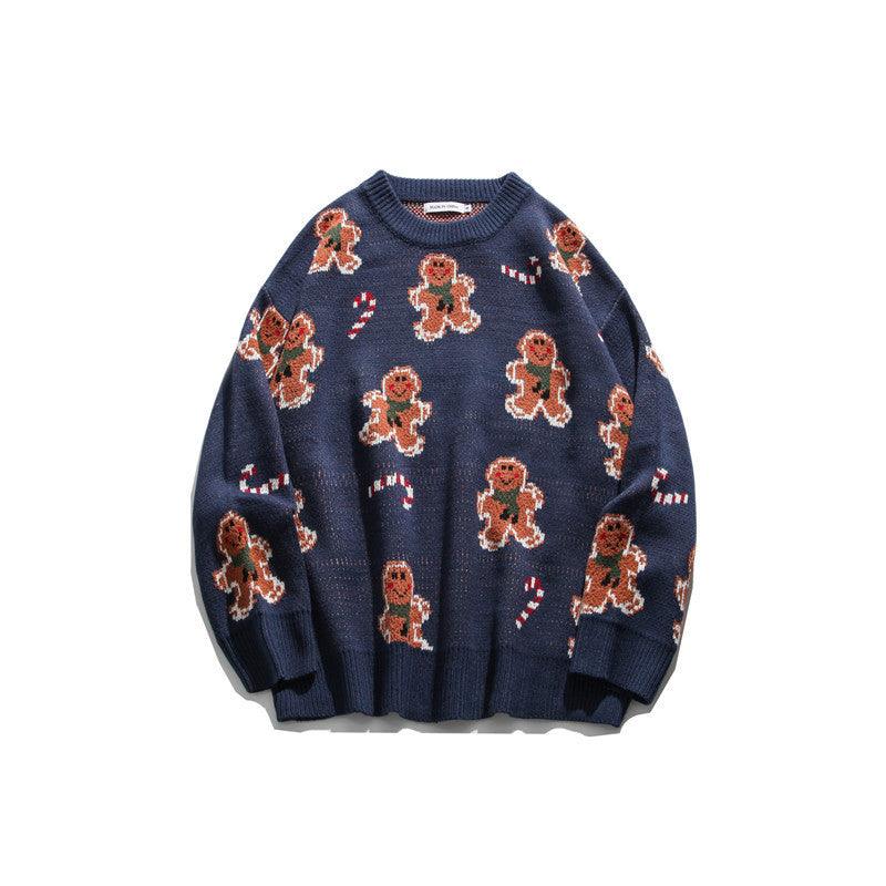 Sweater Men Women Students Boy Girl Sweaters Knitwear Pullover Men's Sweater Couple Clothing - melvincucci