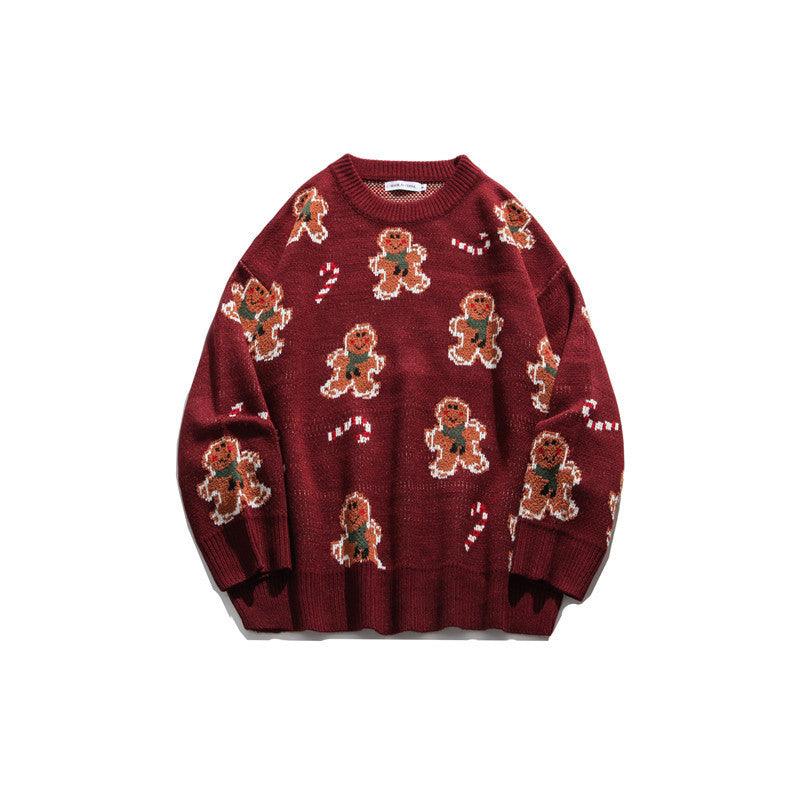 Sweater Men Women Students Boy Girl Sweaters Knitwear Pullover Men's Sweater Couple Clothing - melvincucci