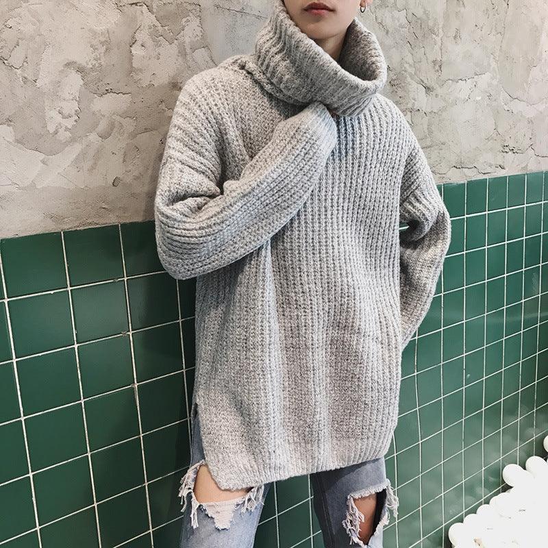 Sweater pullover sweater bottoming shirt - melvincucci