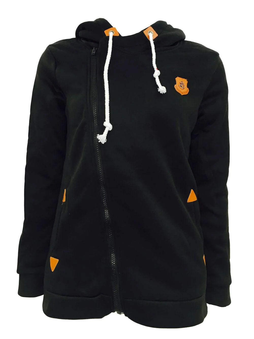 Sweatshirt Cardigan Side Zip Hooded Sweatshirt Jacket - melvincucci