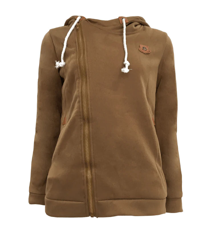 Sweatshirt Cardigan Side Zip Hooded Sweatshirt Jacket - melvincucci