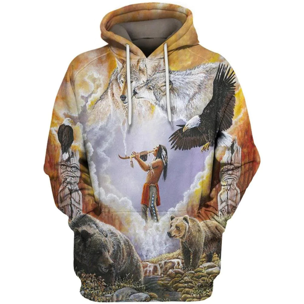 Sweatshirt Hoodie Digital Printing Jacket Men - melvincucci
