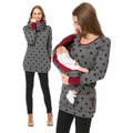 Sweatshirt Hoodie Women Long Sleeve Breastfeeding Shirt - melvincucci