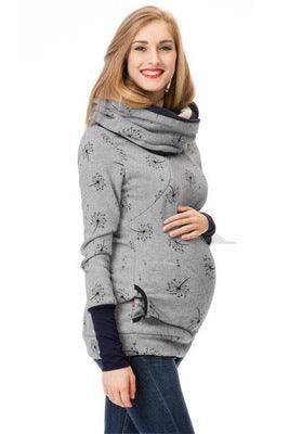 Sweatshirt Hoodie Women Long Sleeve Breastfeeding Shirt - melvincucci