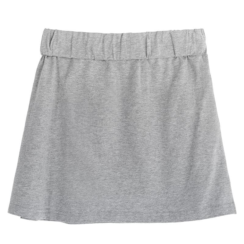 Sweatshirt sweater women pure cotton bottoming short skirt - melvincucci