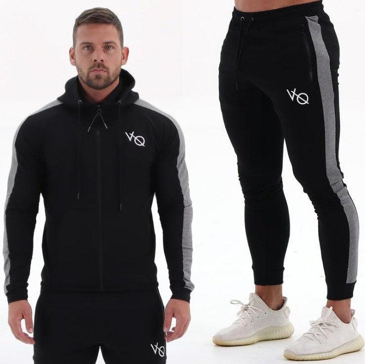Sweatshirt Trousers Summer Sports Men Stretch - melvincucci