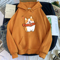 Sweatshirt Women Print Trend Korean Casual Long Sleeves - melvincucci