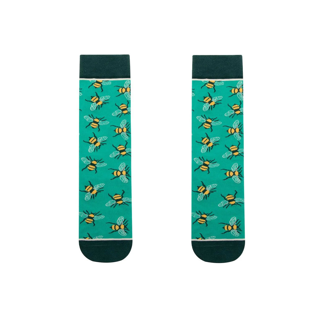 Sydney life illustration socks cotton socks women - melvincucci