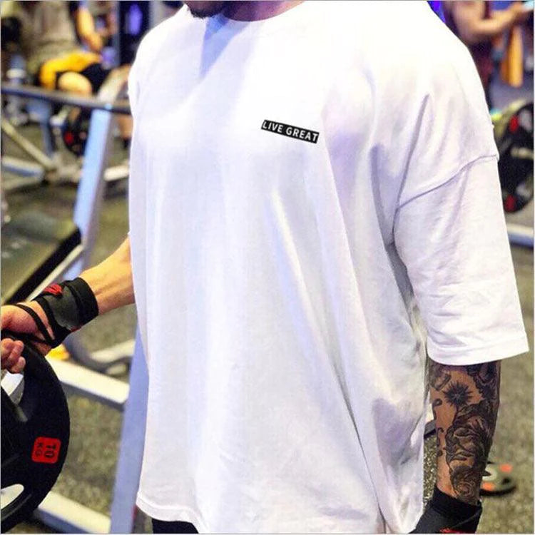 T-shirt fitness clothing - melvincucci