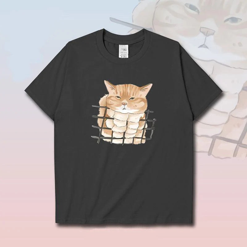 T-shirt Men And Women Cute Animal Pattern - melvincucci