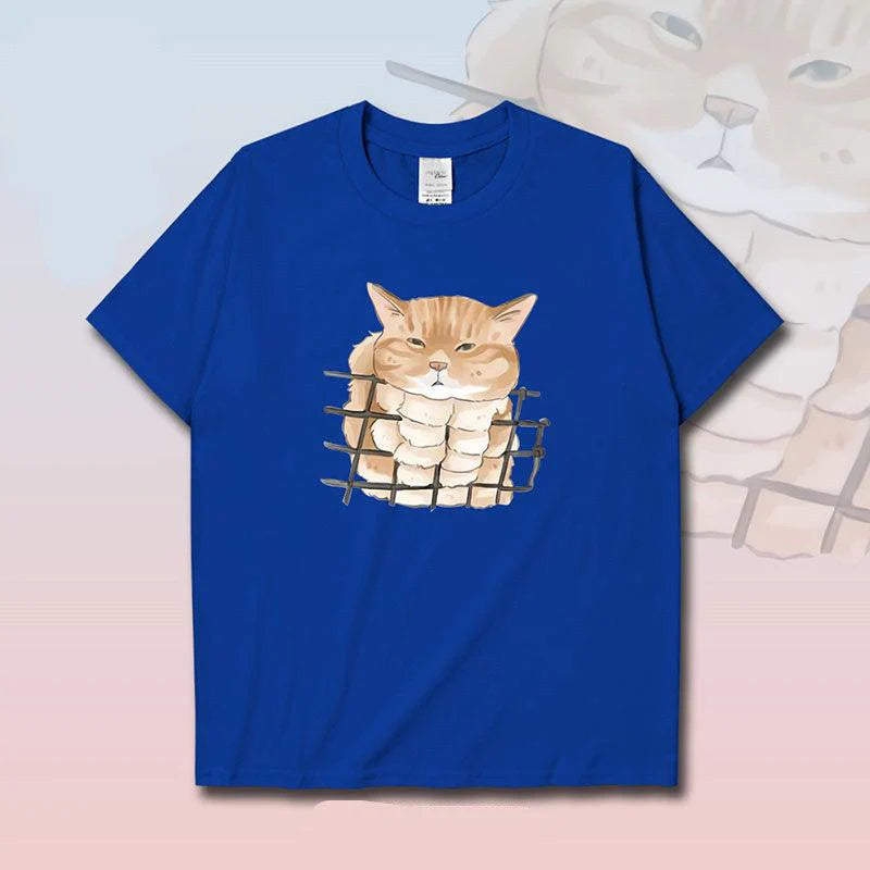 T-shirt Men And Women Cute Animal Pattern - melvincucci