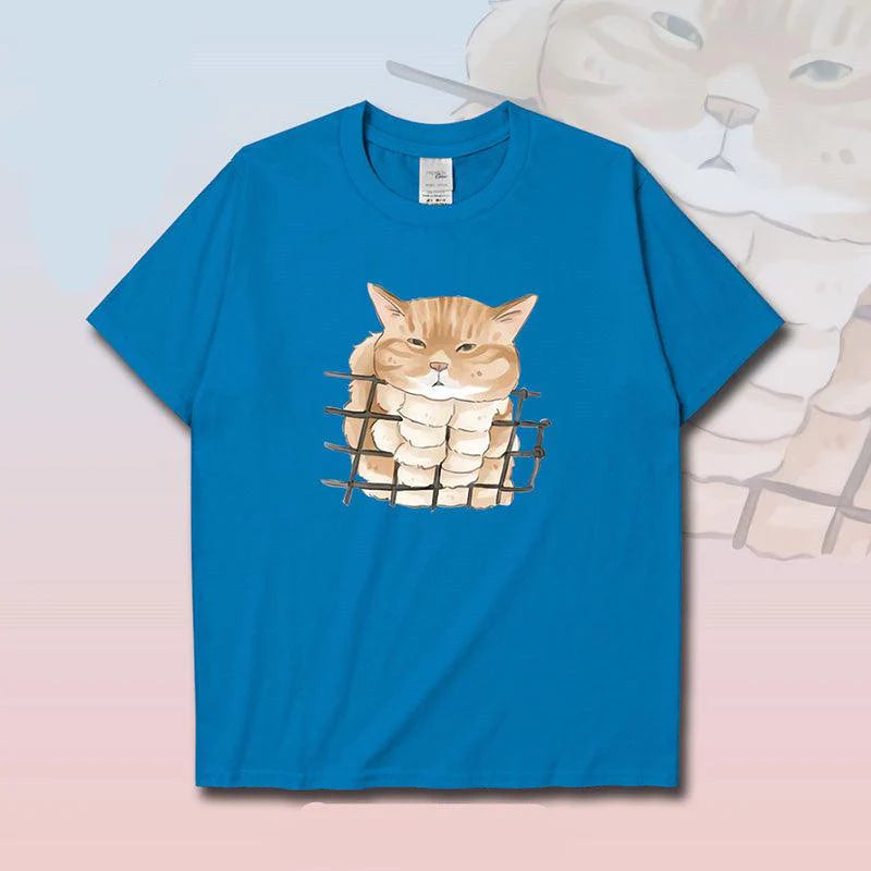 T-shirt Men And Women Cute Animal Pattern - melvincucci