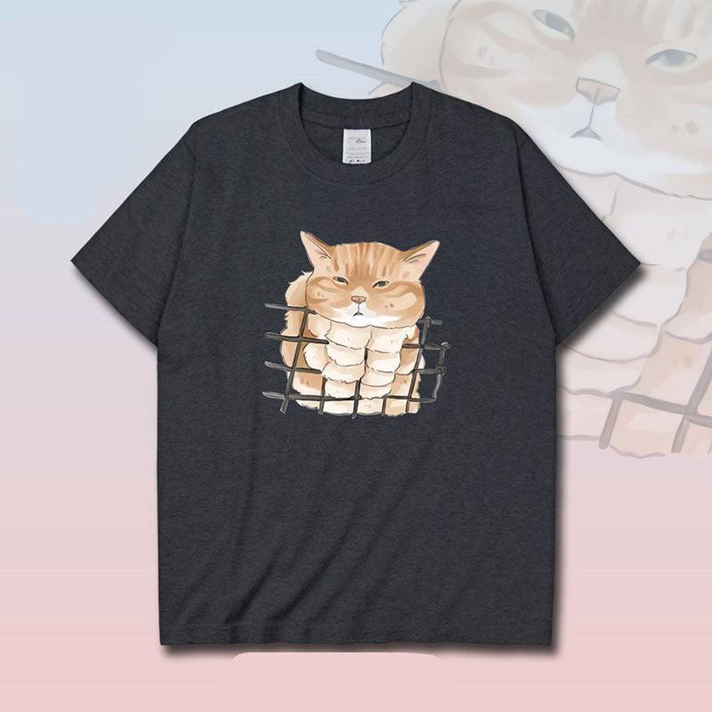 T-shirt Men And Women Cute Animal Pattern - melvincucci