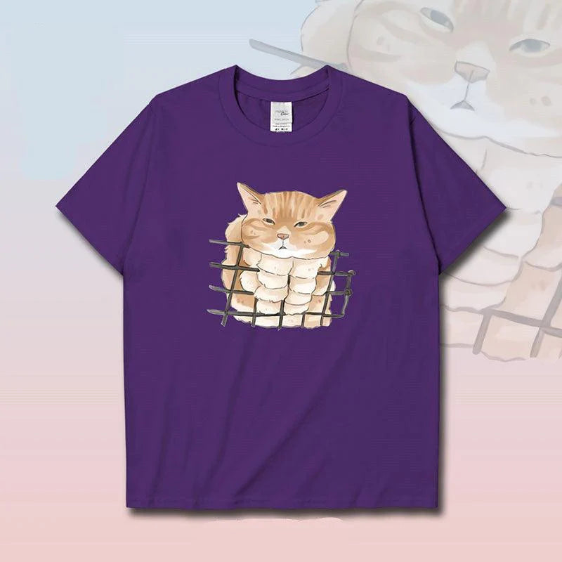 T-shirt Men And Women Cute Animal Pattern - melvincucci