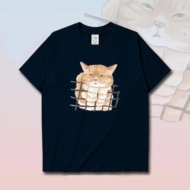 T-shirt Men And Women Cute Animal Pattern - melvincucci