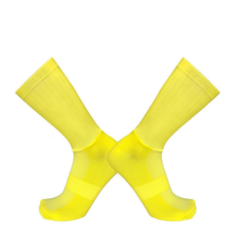 Team Version Of Aerodynamic Cycling Socks Men And Women Socks Non-Slip Silicone Cycling Socks Aero Socks - melvincucci
