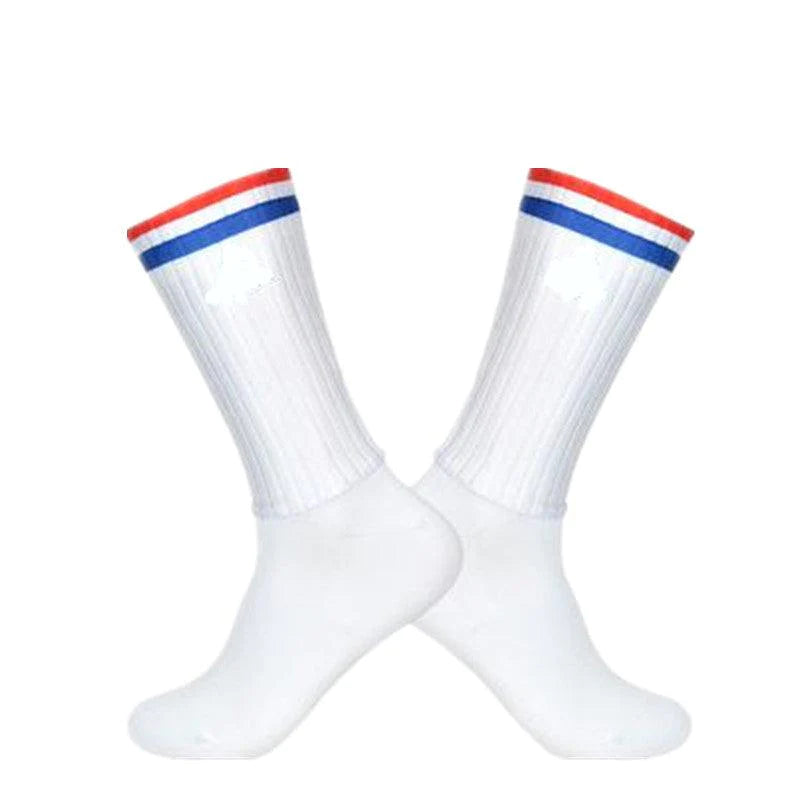 Team Version Of Aerodynamic Cycling Socks Men And Women Socks Non-Slip Silicone Cycling Socks Aero Socks - melvincucci