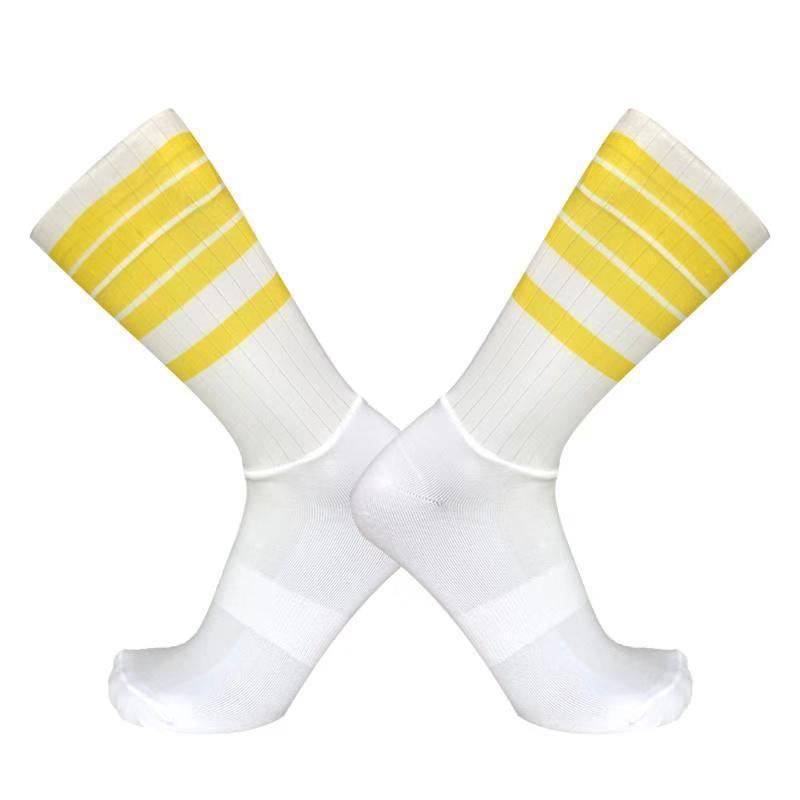 Team Version Of Aerodynamic Cycling Socks Men And Women Socks Non-Slip Silicone Cycling Socks Aero Socks - melvincucci