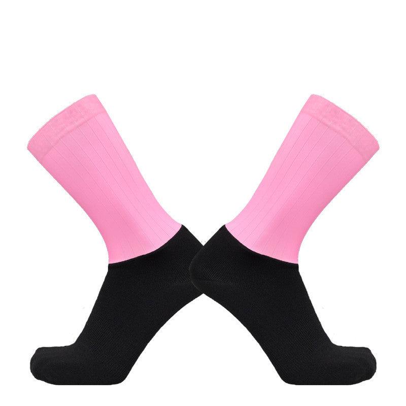 Team Version Of Aerodynamic Cycling Socks Men And Women Socks Non-Slip Silicone Cycling Socks Aero Socks - melvincucci