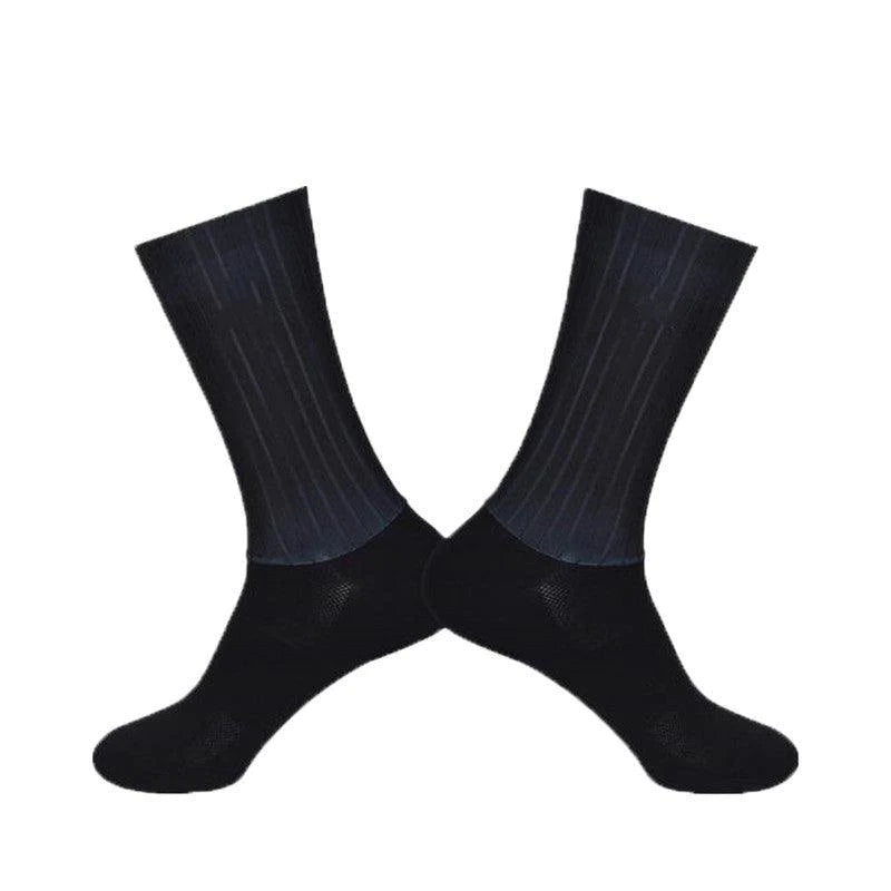 Team Version Of Aerodynamic Cycling Socks Men And Women Socks Non-Slip Silicone Cycling Socks Aero Socks - melvincucci