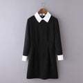 Temperament lapel dress - melvincucci
