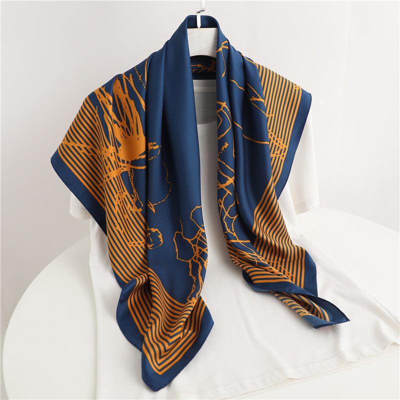 Temperament Silk Scarf Women Fashion And Generous - melvincucci