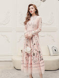 Temperament Skirt Heavy Embroidered Thin Dress - melvincucci