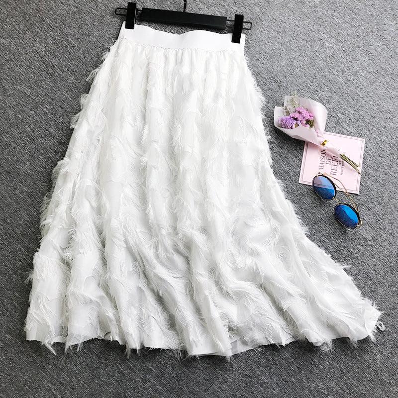 Temperament Was Thin Long Skirt Half-length Skirt Women - melvincucci
