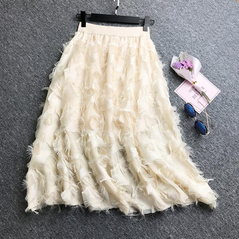 Temperament Was Thin Long Skirt Half-length Skirt Women - melvincucci