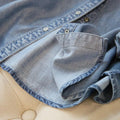 Tencel Denim Shirt Women Long Sleeve Bottoming Shirt - melvincucci