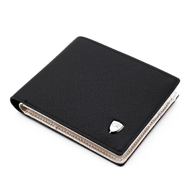 The cross-border electricity supplier men short Wallet Purse multi cross pattern Korean card internal change a wallet - melvincucci
