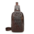 The first layer of leather  pattern men bag - melvincucci