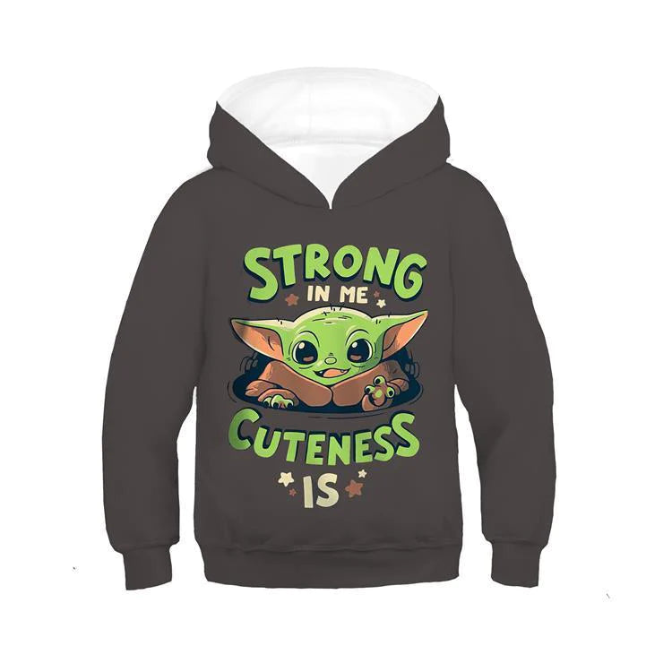 The Mandalorian Anime Children's Sweatshirt Pullover Sweatshirt - melvincucci