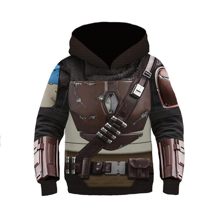 The Mandalorian Anime Children's Sweatshirt Pullover Sweatshirt - melvincucci