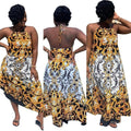 The New Sexy Backless Halter Frock For African Women - melvincucci