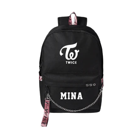 The same bag Korean student backpack USB charging men and women bag - melvincucci