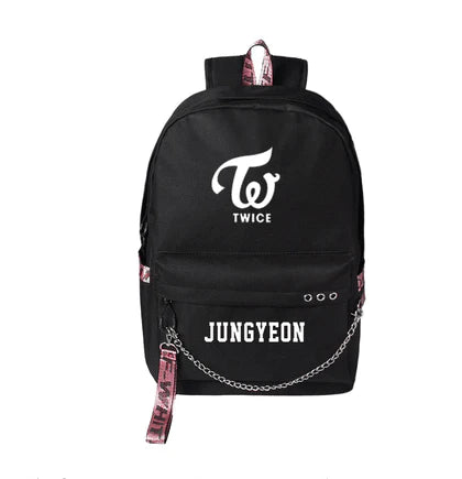 The same bag Korean student backpack USB charging men and women bag - melvincucci