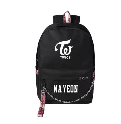 The same bag Korean student backpack USB charging men and women bag - melvincucci