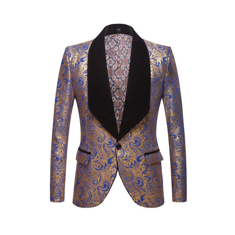 The Stephan Two Piece Slim Fit Blazer Suit Jacket - melvincucci