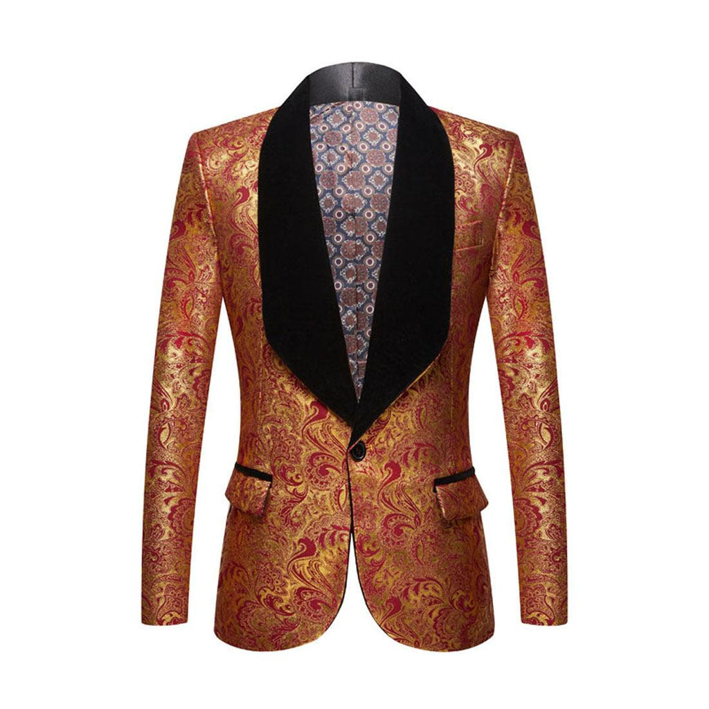 The Stephan Two Piece Slim Fit Blazer Suit Jacket - melvincucci
