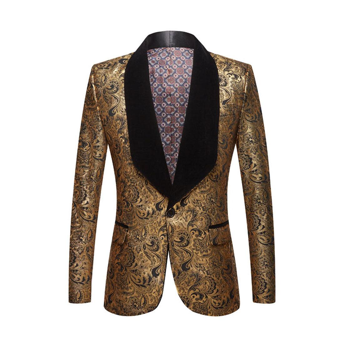 The Stephan Two Piece Slim Fit Blazer Suit Jacket - melvincucci