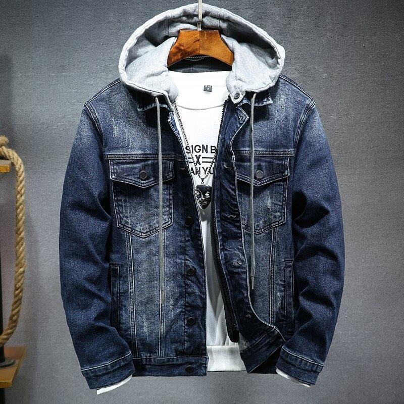 Thick denim jacket men - melvincucci