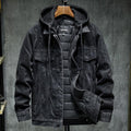 Thick denim jacket men - melvincucci