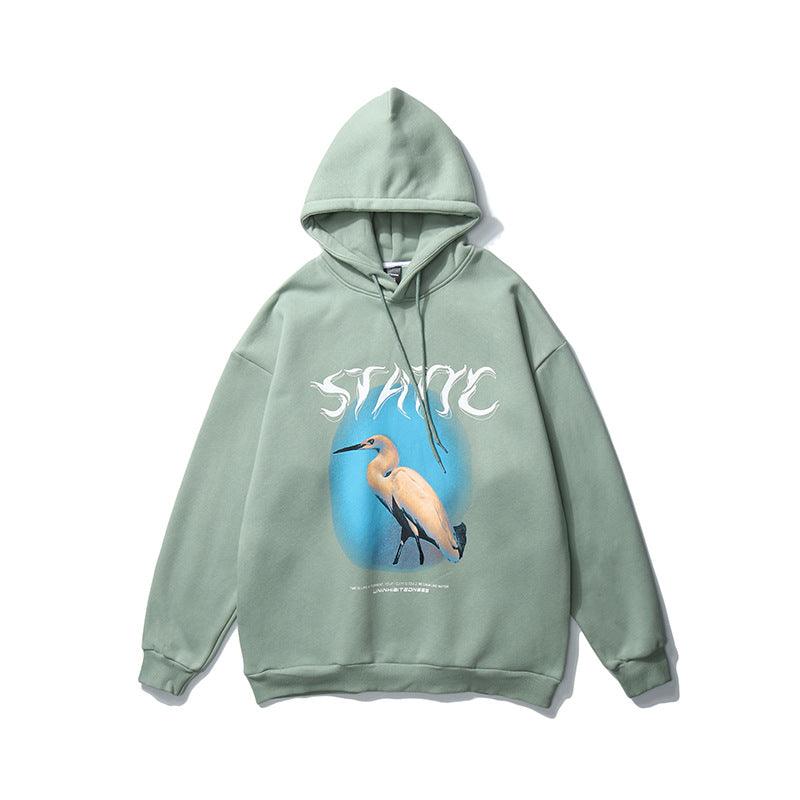 Thick hooded sweatshirt hip-hop rap sweatshirt - melvincucci