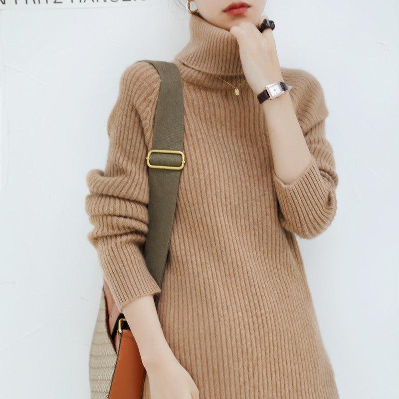Thick Women Loose Woolen Sweater Women  Autumn - melvincucci