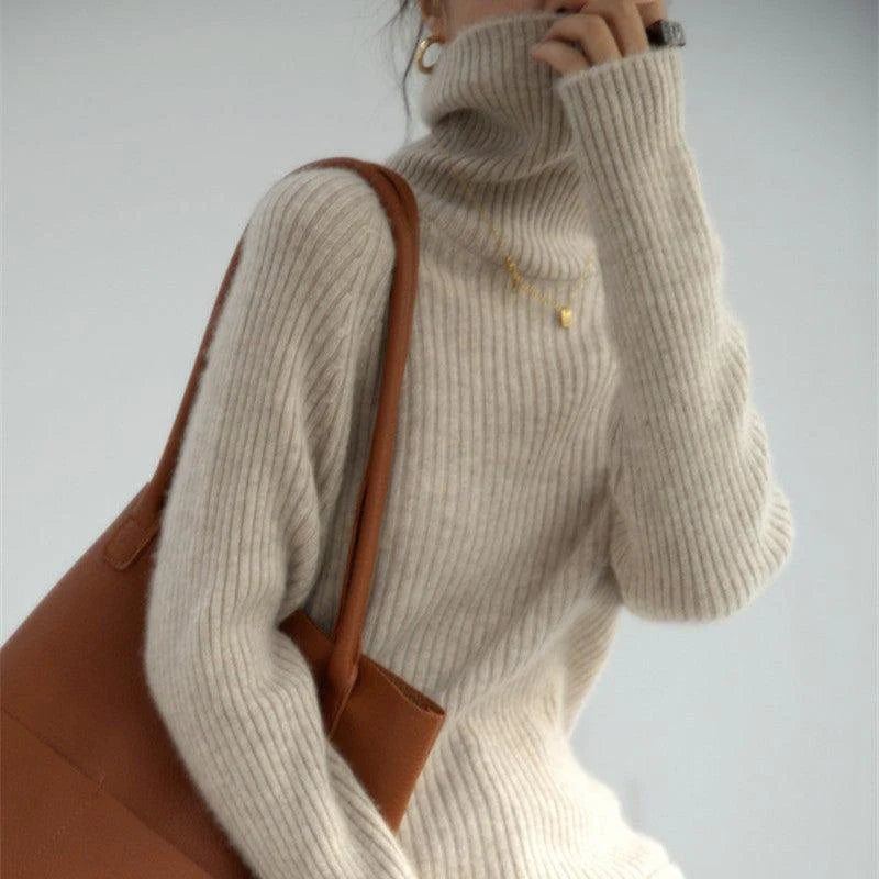 Thick Women Loose Woolen Sweater Women  Autumn - melvincucci