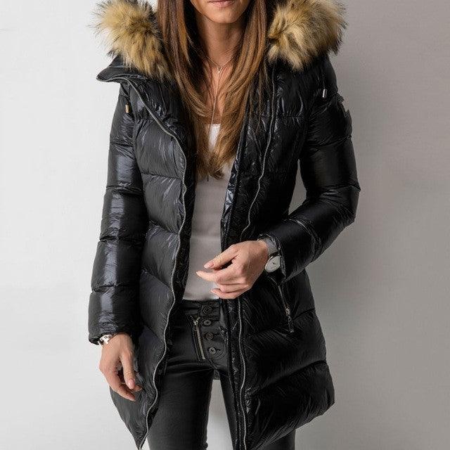 Thin Down Coat Coats For Winter Jacket Women Outerwear Style - melvincucci