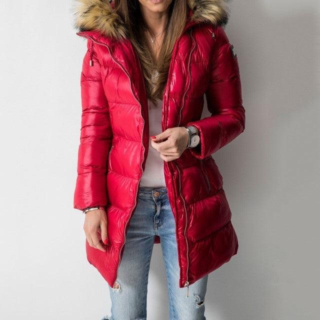Thin Down Coat Coats For Winter Jacket Women Outerwear Style - melvincucci